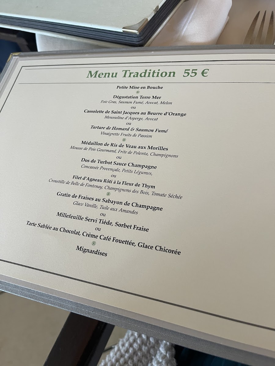 Menu Le Relais Charlemagne-1